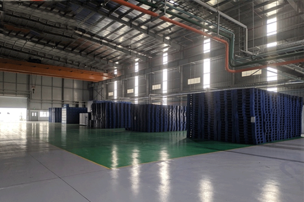 pallet nhựa 11 - kích thước: 1200x1000x150 mm